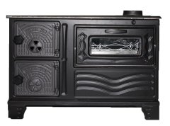 MF65 MODEL - DÖKÜM SOBA - KUZİNE SOBA - 40 CM FIRINLI SOBA- KAPAKLI SOBA - dorello soba şömine