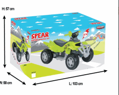 Spear 12V Akülü ATV Kırmızı (05-236) pilsan akülü motor