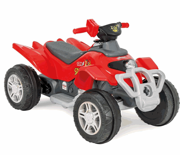 Spear 12V Akülü ATV Kırmızı (05-236) pilsan akülü motor