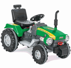 Super 12V Akülü Traktör Yeşil pilsan akülü 05 210 model