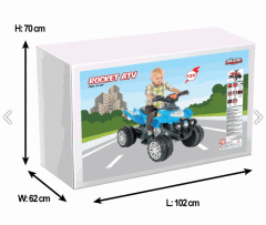 pilsan akülü araba Rocket 12V Akülü ATV 05 229 model pilsan