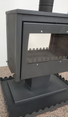 TWİN DOOR ŞÖMİNE SOBA