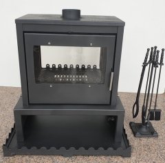 TWİN DOOR model ŞÖMİNE SOBA