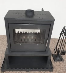 TWİN DOOR model ŞÖMİNE SOBA