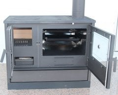 MAT SİYAH KUZİNE kUZİNE SOBA ŞÖMİNE SOBA mf245