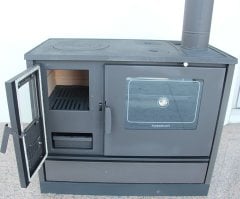 MAT SİYAH KUZİNE kUZİNE SOBA ŞÖMİNE SOBA mf245