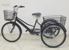 Siyah cargo Dorello bisiklet 2960 3 TEKERLI KARGO SEPETLİ YÜK BİSİKLETİ Pazar bisikleti