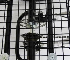 20 jant Beyaz Cargo Dorello bisiklet 2060 3 TEKERLI KARGO SEPETLİ YÜK BİSİKLETİ Pazar bisikleti beyaz model 20 jant