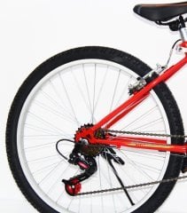 Dorello bisiklet 24 jant 2400 bayan kadro bisiklet kırmızı bisiklet bayan kadro