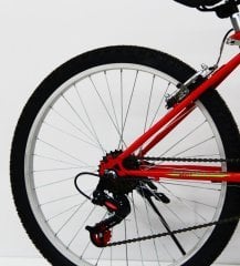 Dorello bisiklet 24 jant 2400 bayan kadro bisiklet kırmızı bisiklet bayan kadro