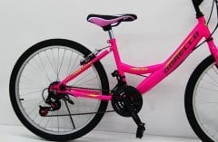 Dorello bisiklet 24 jant 2400 bayan kadro bisiklet pembe bisiklet bayan kadro kız çocuk bisikleti