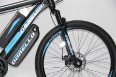 26 jant elektrikli bisiklet dorello 48 watt 750 amper imalattan bisiklt