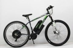 siyah model diskli 28 jant elektrikli bisiklet dorello 48 watt 1000 amper imalattan bisiklet