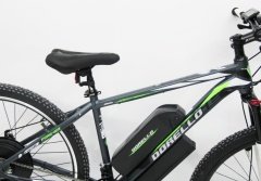 siyah model diskli 28 jant elektrikli bisiklet dorello 48 watt 1000 amper imalattan bisiklet