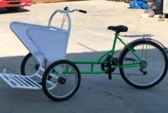 çöp bisikleti dorello bisiklet temizlik bisikleti