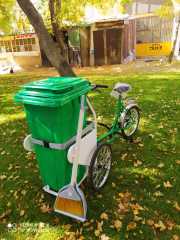 çöp bisikleti dorello bisiklet temizlik bisikleti