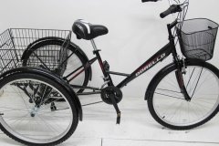 siyah Pazar Bisikleti Dorello Cargo Bisikleti 2960 model imalattan  26 jant 21 vites