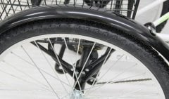 siyah Pazar Bisikleti Dorello Cargo Bisikleti 2960 model imalattan  26 jant 21 vites