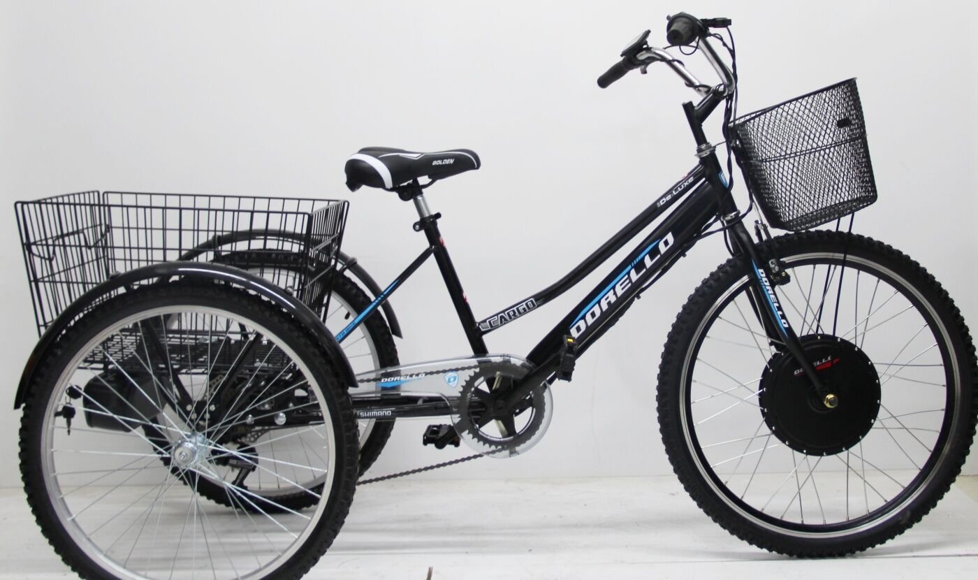 Dorello elektrikli bisiklet 48 volt L11 model  imalattan elektrikli bisiklet cargo transporter akülü bisiklet elektrikli