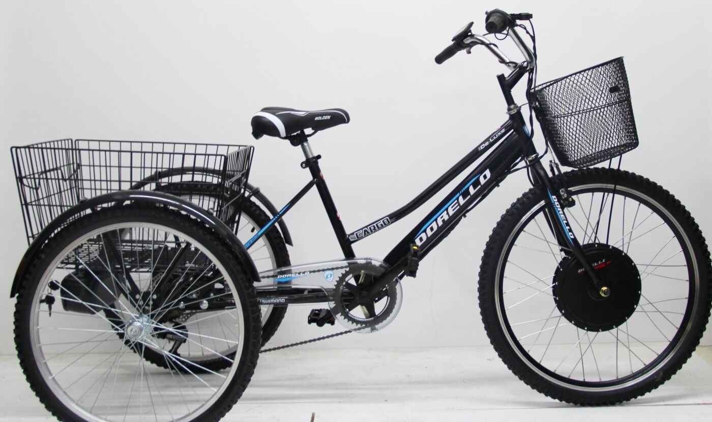 Dorello elektrikli bisiklet 48 volt L11 model  imalattan elektrikli bisiklet cargo transporter akülü bisiklet elektrikli