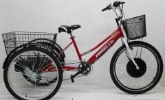 Dorello elektrikli bisiklet 48 volt L12 model  imalattan elektrikli bisiklet cargo transporter akülü bisiklet elektrikli