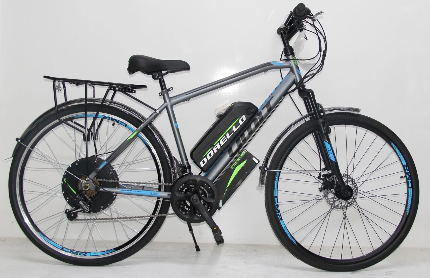 Dorello elektrikli bisiklet 48 volt L16 model  imalattan elektrikli bisiklet cargo transporter akülü bisiklet elektrikli