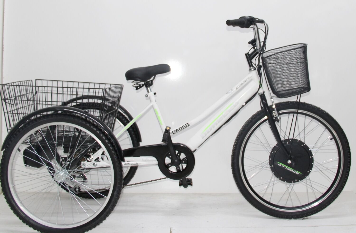 Dorello 48V 1000W Elektrikli Cargo Bisiklet – Güçlü Motor, Yüksek Taşıma Kapasitesi l19 model