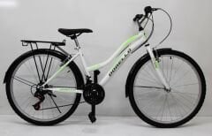 2650 model beyaz yeşil bisiklet DORELLO BİSİKLET
