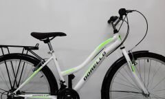 2650 model beyaz yeşil bisiklet DORELLO BİSİKLET