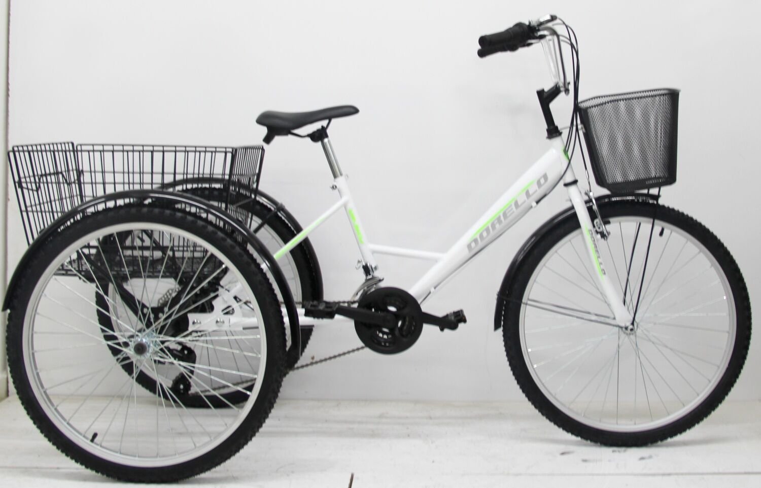 Dorello Bisiklet Cargo Bisikleti 2960 Üç Tekerlekli Sepetli Yük bisikleti Pazar bisikleti sahil bisikleti yük bisikleti taşıma bisikleti kargo bisikleti