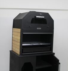 Davlumbazlı mangal büyük boy mangal