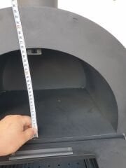 Davlumbazlı mangal büyük boy mangal piiza mangalı