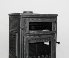 dorello şömine döküm soba kuzine soba camlı soba mf8,5 model