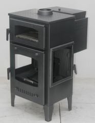 Pelet sobası yandan camlı model Dorello pelet sobası mf100 model