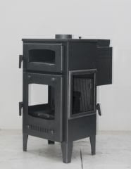 Pelet sobası yandan camlı model Dorello pelet sobası mf100 model