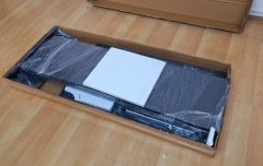 Kombi dolabı mat siyah doğalgaz kombi dolabı