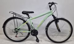 Dorello bisiklet 2641 önden amortisörlü turkuaz bisiklet çamurluklu model