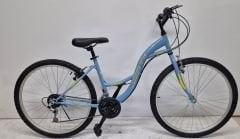 Dorello bisiklet 2610 alanya turkuaz model çamurluklu bagajlı