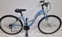 Dorello bisiklet 2610 alanya turkuaz model çamurluklu bagajlı