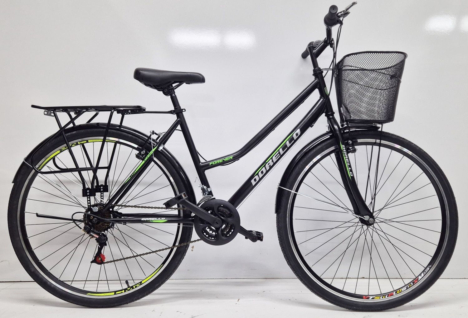 2850 SİYAH Dorello bisiklet SİYAH bisiklet 28 jant bisiklet DOUBLE JANT