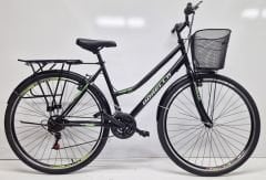 Dorello 2850 Fahrrad, schwarz, 28 Zoll, Doppelfelge