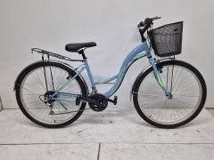 2650 jant dorello bisiklet 26 jant MAVİ  24 jant 26 jant bisiklet MAVİ ALANYA model ÇAMURLUKLU SEPETLİ