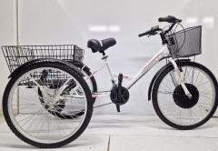 Dorello elektrikli bisiklet 48 volt  model imalattan elektrikli bisiklet cargo transporter akülü bisiklet elektrikli