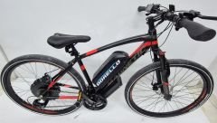 Dorello elektrikli bisiklet 48 volt  model imalattan elektrikli bisiklet cargo transporter akülü bisiklet elektrikli siyah kırmızı model