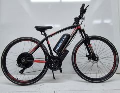 Dorello elektrikli bisiklet 48 volt  model imalattan elektrikli bisiklet cargo transporter akülü bisiklet elektrikli siyah kırmızı model