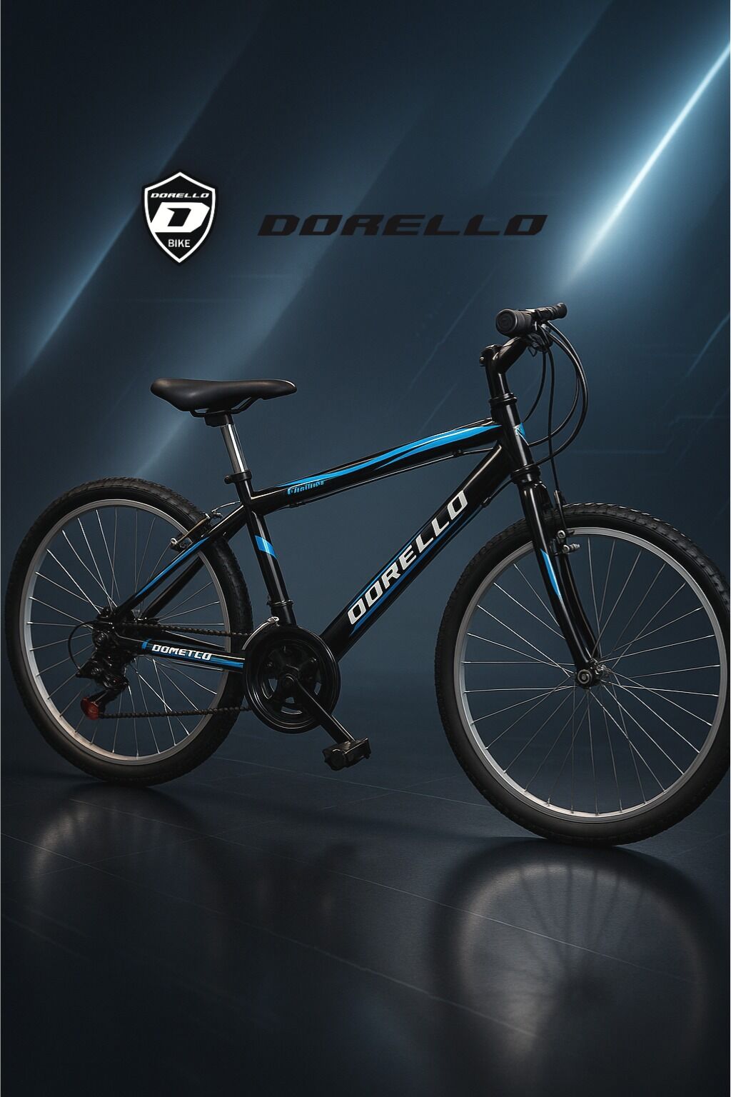 Dorello bisiklet 2640 model canel kadro bisiklet 26 jant siyah