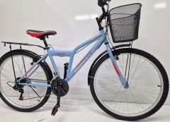 2650 model Dorello bisiklet 26 jant bisiklet d kadro sepetli bisikle mavi model