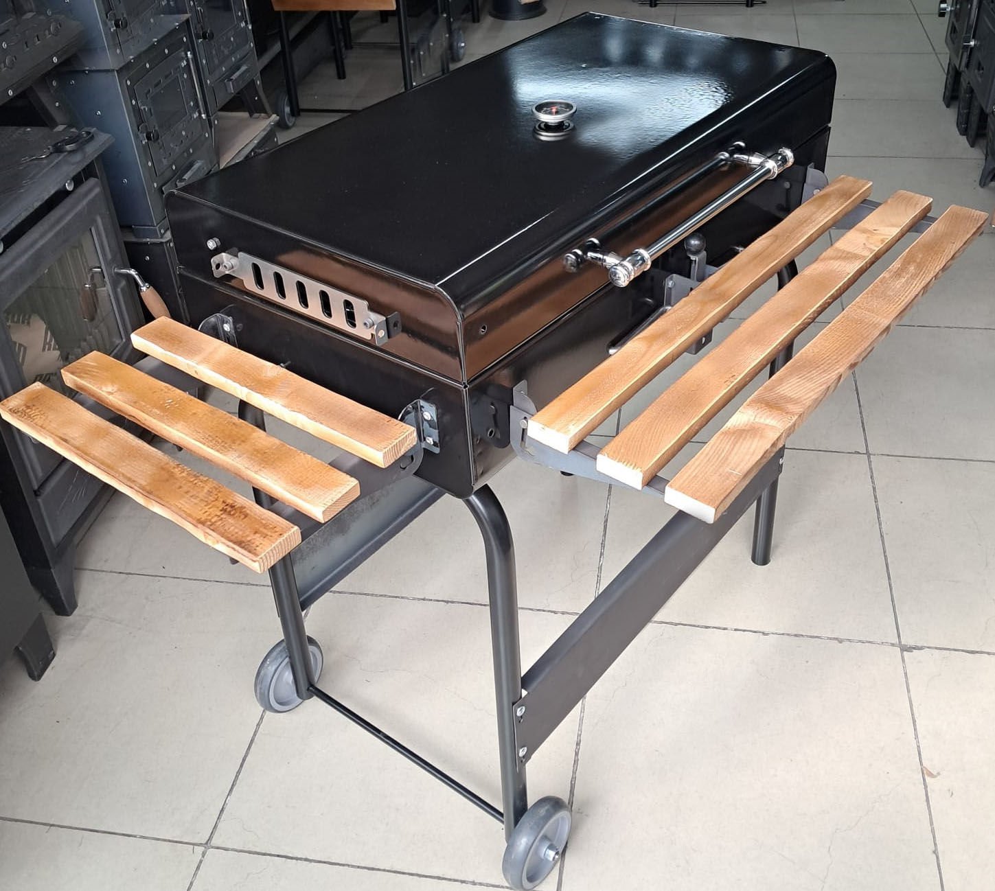 davlumbazlı mangal dorello mf41 -   55 cm lik mangal