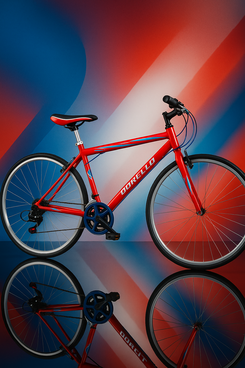 Dorello bisiklet canel kadro siyah model 2840 model Dorello kırmızı 28 jant