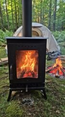 Dorello Kamp Pelet Sobası – Taşınabilir Pelet Yakıtlı Kamp Sobası